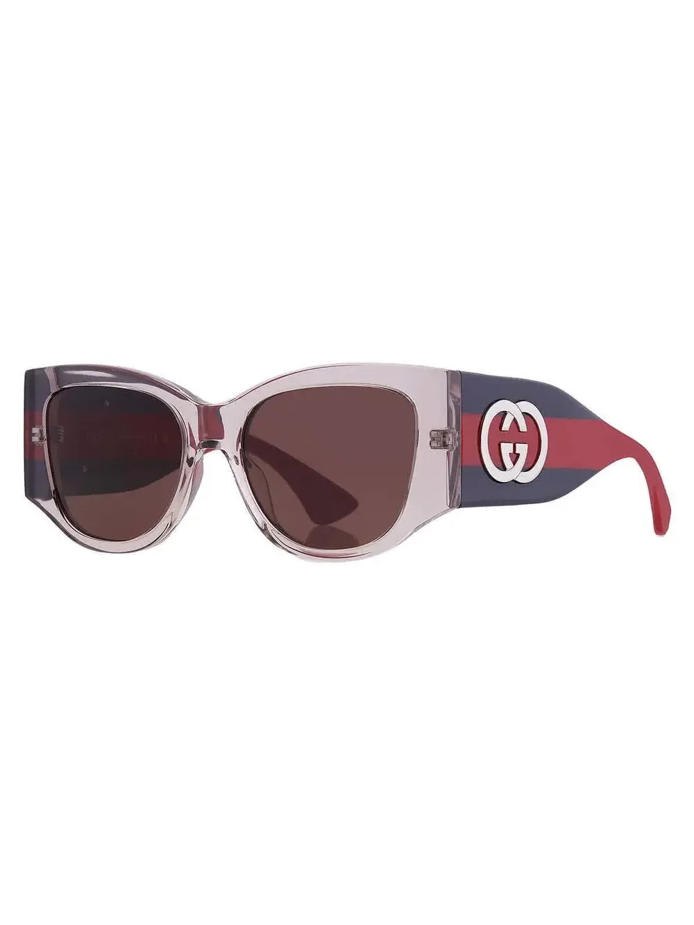 Gucci Brown Cat Eye Ladies Sunglasses #265227G22B